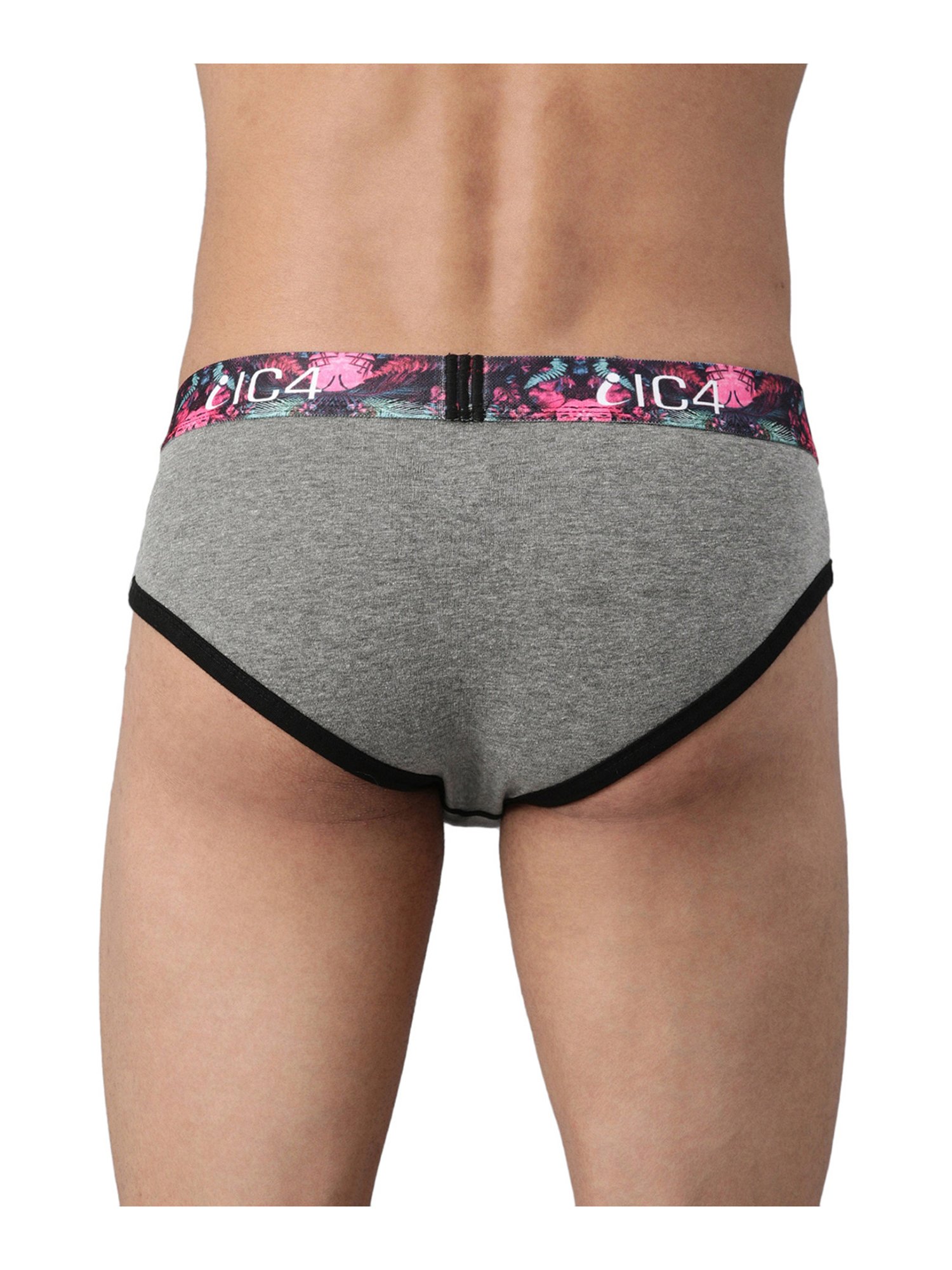 IC4 Grey Briefs - Pack of 2