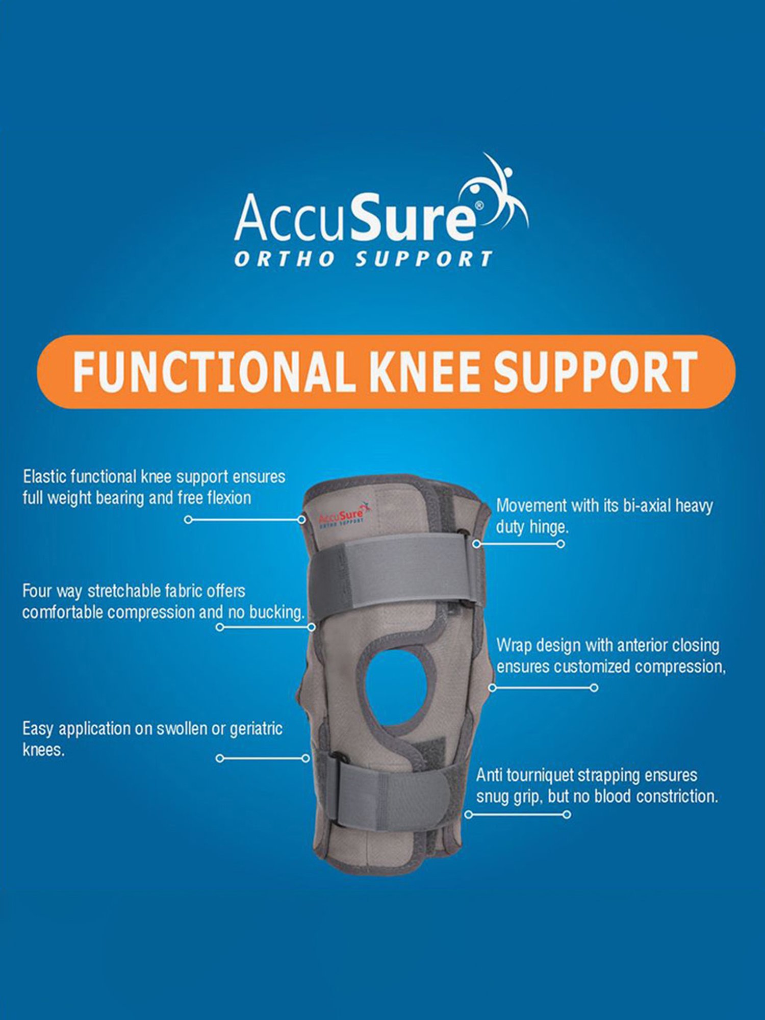 HealthSense YM 602 Yoga Mat (Black & Grey)