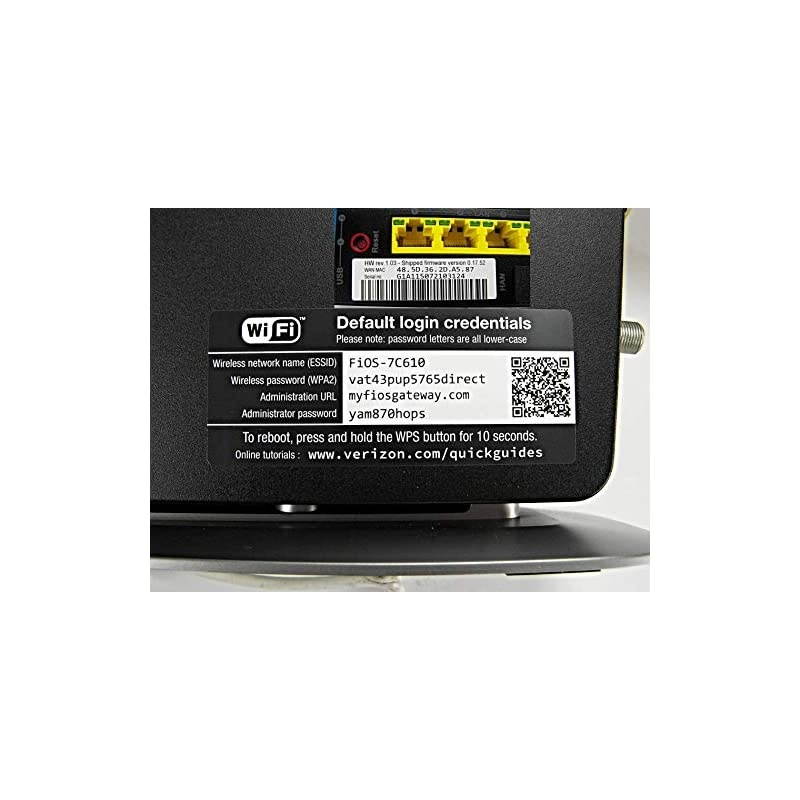 FiOS Router Updated 2019 Fios Quantum Gateway G1100 AC1750 WiFi Dual Band Wireless Routers for Internet Long Range + 1 Year Warranty Renewed