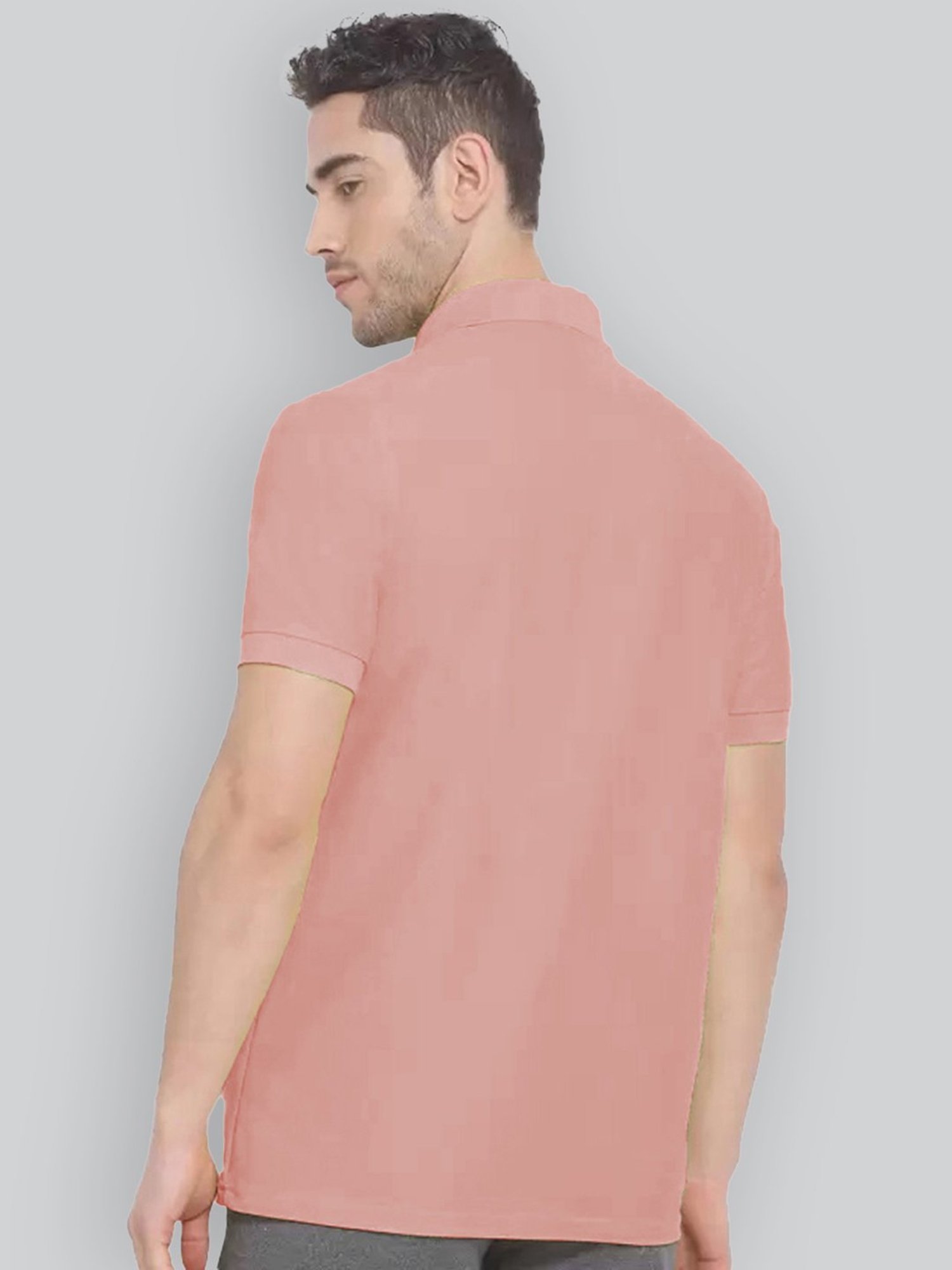 Lux Nitro Pink Regular Fit Polo T-Shirt
