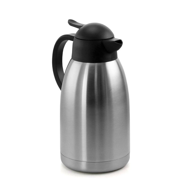 MegaChef 2L Stainless Steel Thermal Beverage Carafe for Coffee and Tea