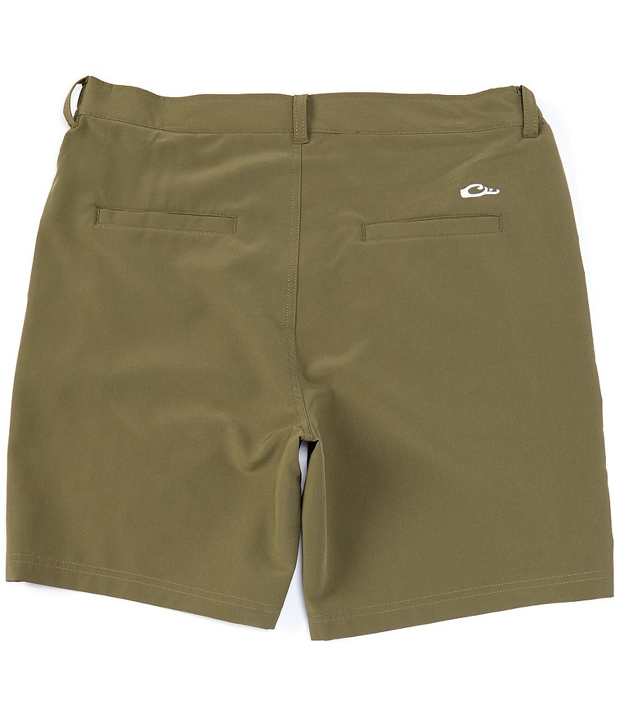 Redsand Elastic Waist Colorblock 20#double; Outseam Volley Shorts
