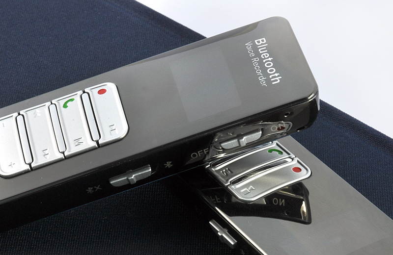 Toptekits One-button Recording Bluetooth Voice and Call Recorder for Cell Phones/Mobile phone(8GB) DVR188