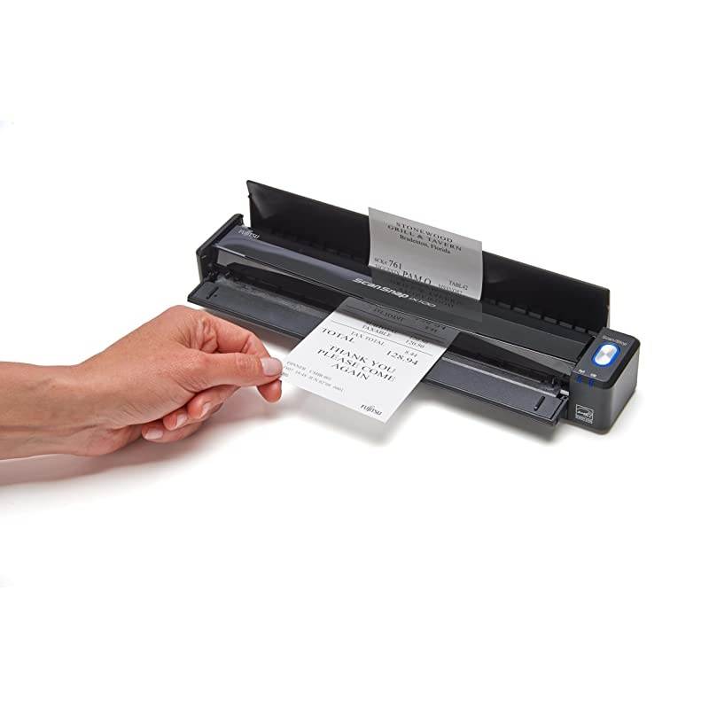 PA03688B005 ScanSnap iX100 Wireless Mobile Scanner for Mac and PCBlack