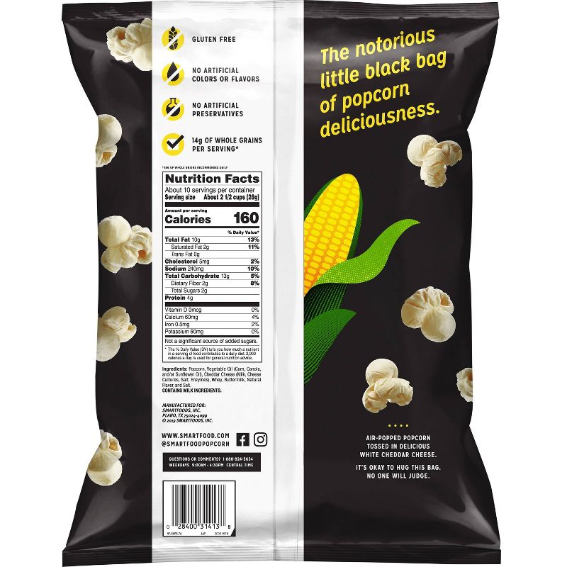 Smartfood White Cheddar Cheese Popcorn - 9.5oz
