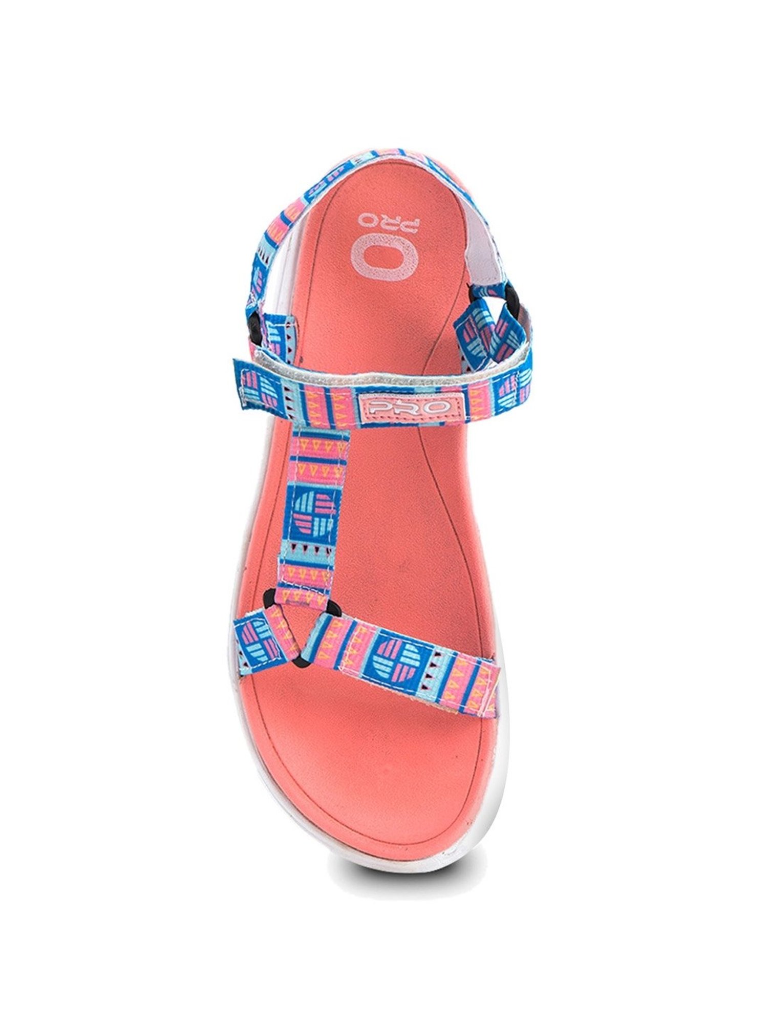 Pro by Khadims Women's Pink Floater Wedges