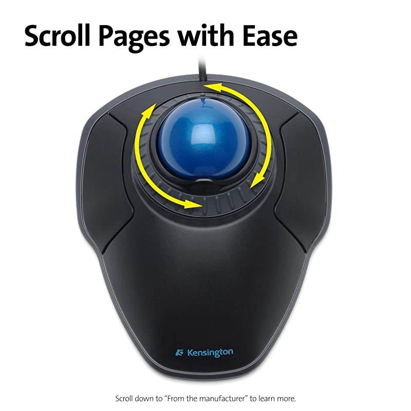 Orbit Trackball Mouse with Scroll Ring K72337US