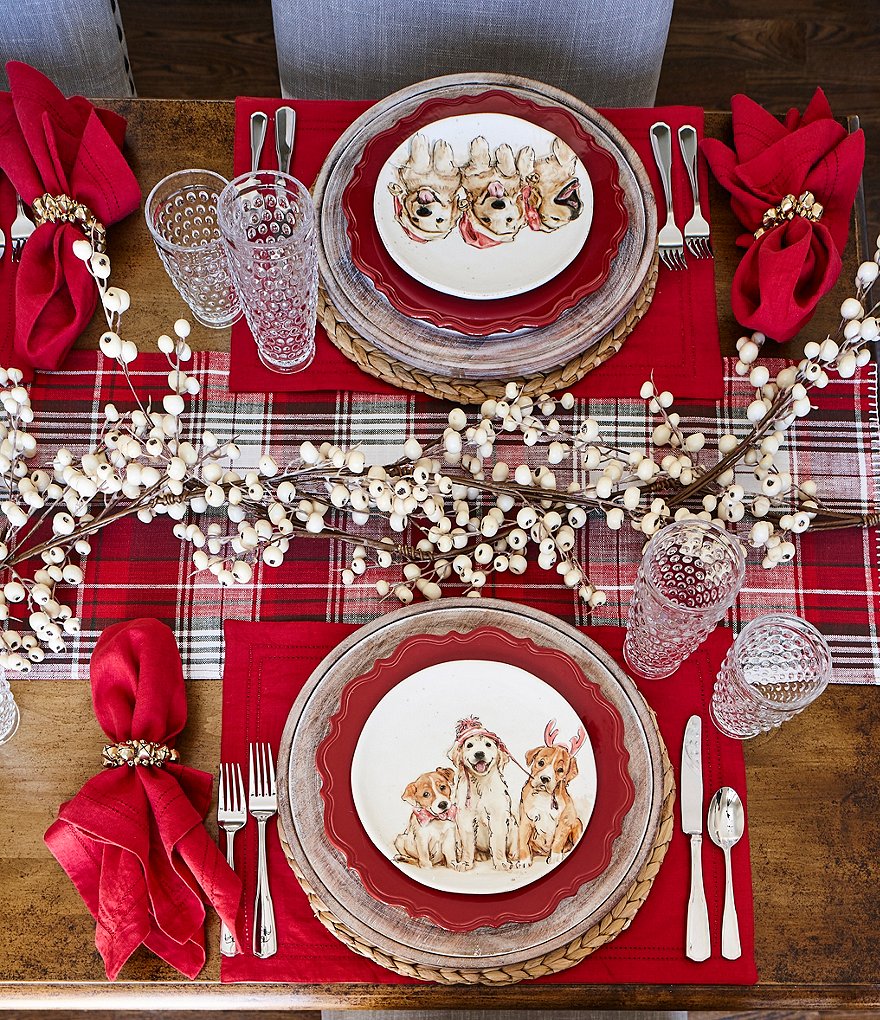 Southern Living Double-Hem-Stitched Linen Napkin