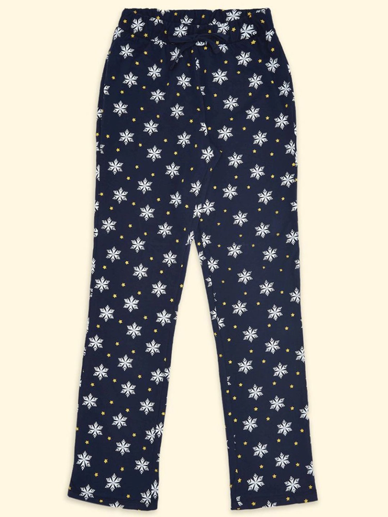 Berrytree Organic Girls Blue Cotton Clouds Print Night Suits