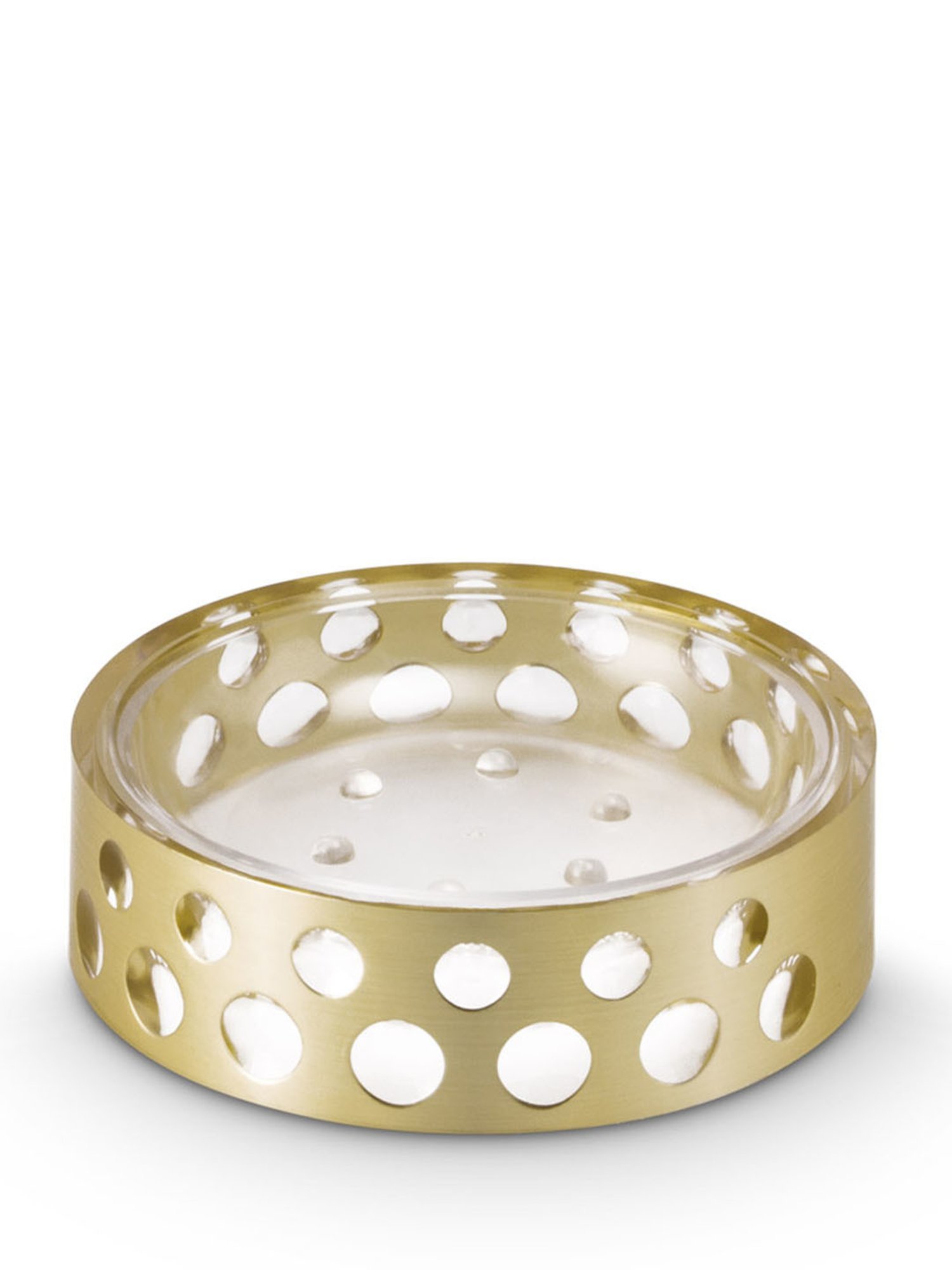 Freelance Gold Polyresin Set of 4 Bathroom Accessories