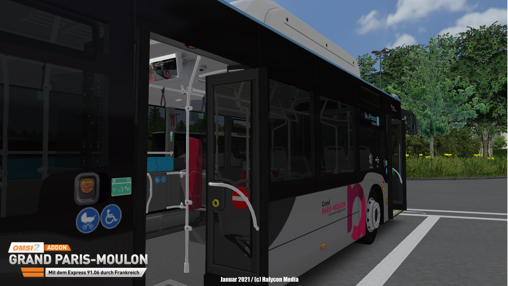 OMSI 2 Add-On E-Bus Hamburg  [Online Game Code]