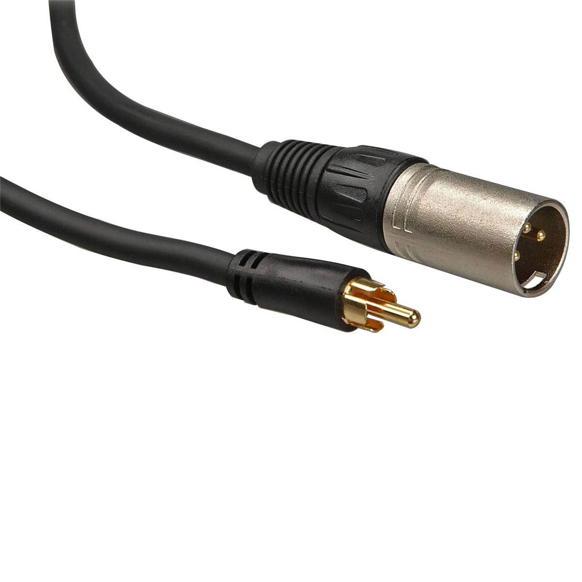 Comprehensive Standard Series XLR Plug to RCA Plug Audio Cable 10' #XLRPPPP10ST