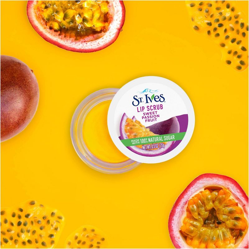 St. Ives Sweet Passionfruit Lip Scrub - 0.5oz