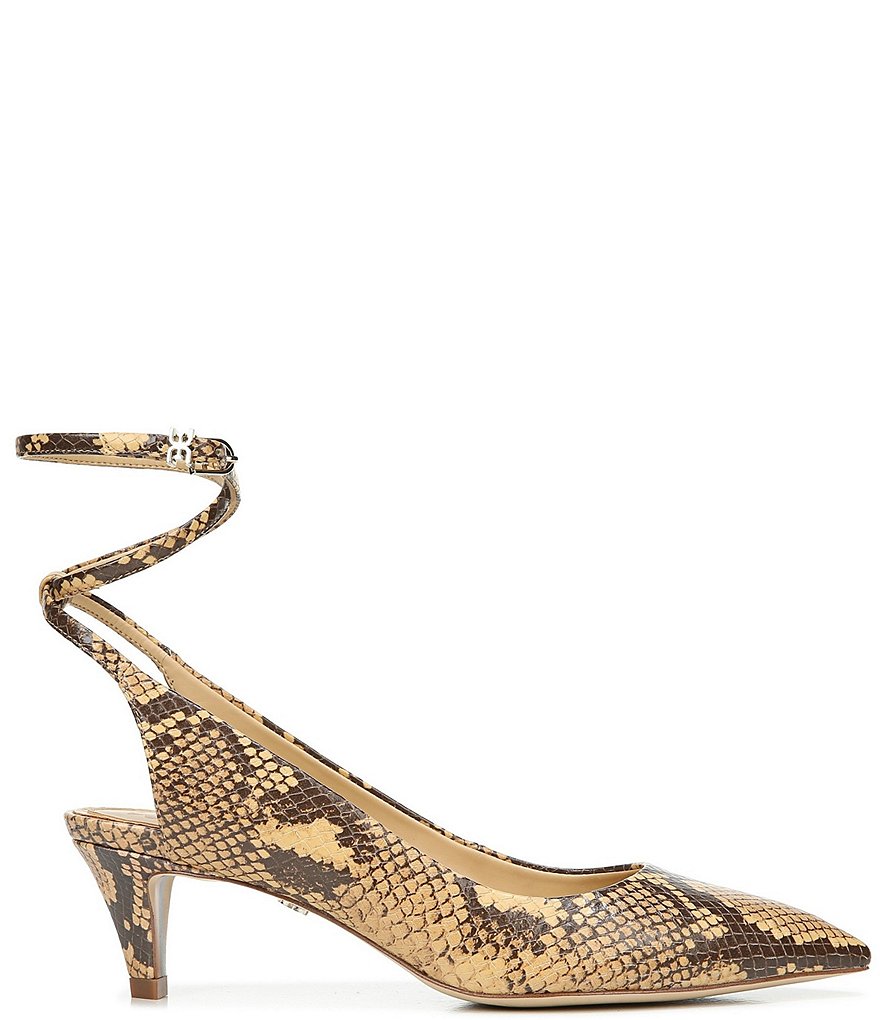 Franco Sarto Citrus Snake Print Pumps