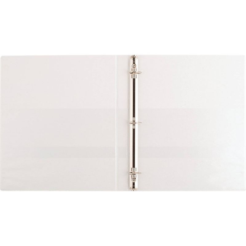 6pk 0.5" D Ring Binder White - up & up™