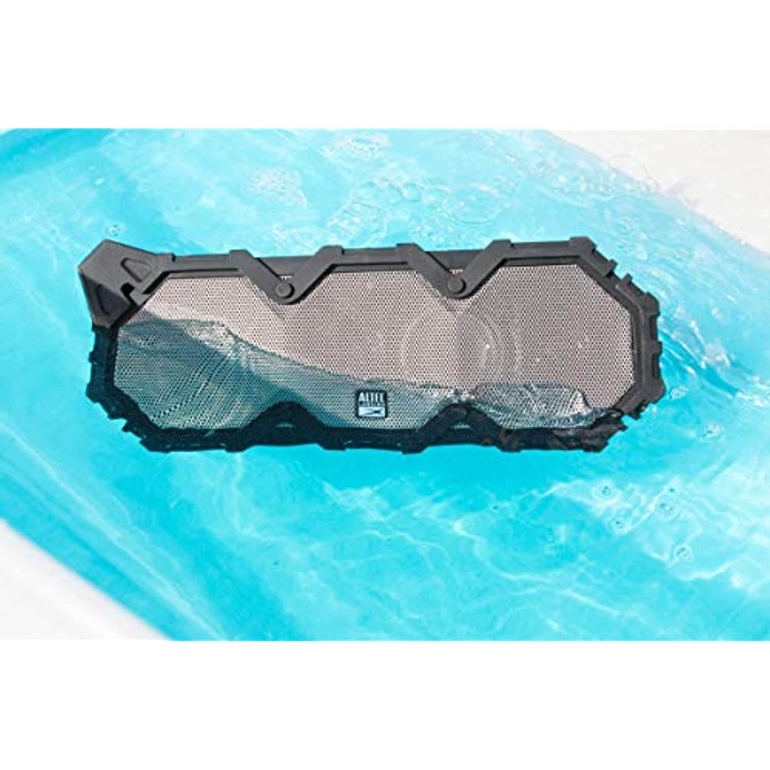 Altec Lansing IMW888-SBLUE Super Lifejacket Rugged Waterproof Bluetooth Speaker, Water Resistant, Multiple Pairing Of Speakers, Built-In Lithium Battery, Aluminum Exterior, Blue