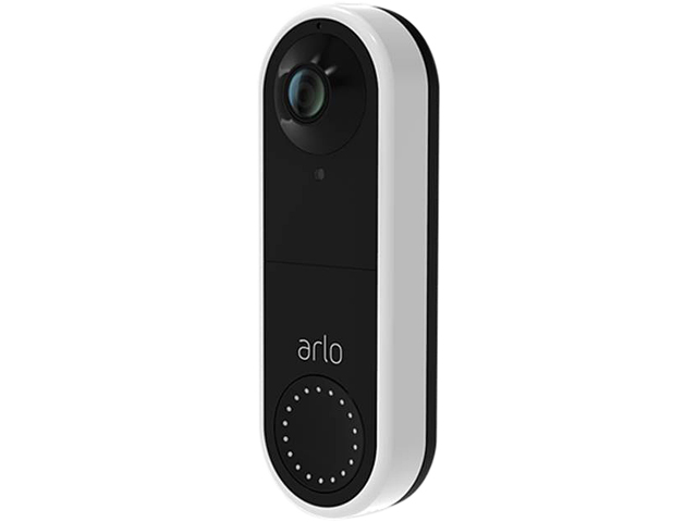 Arlo Smart Video Doorbell 180&deg; Viewing Angle Built-in Siren (Wired Power)