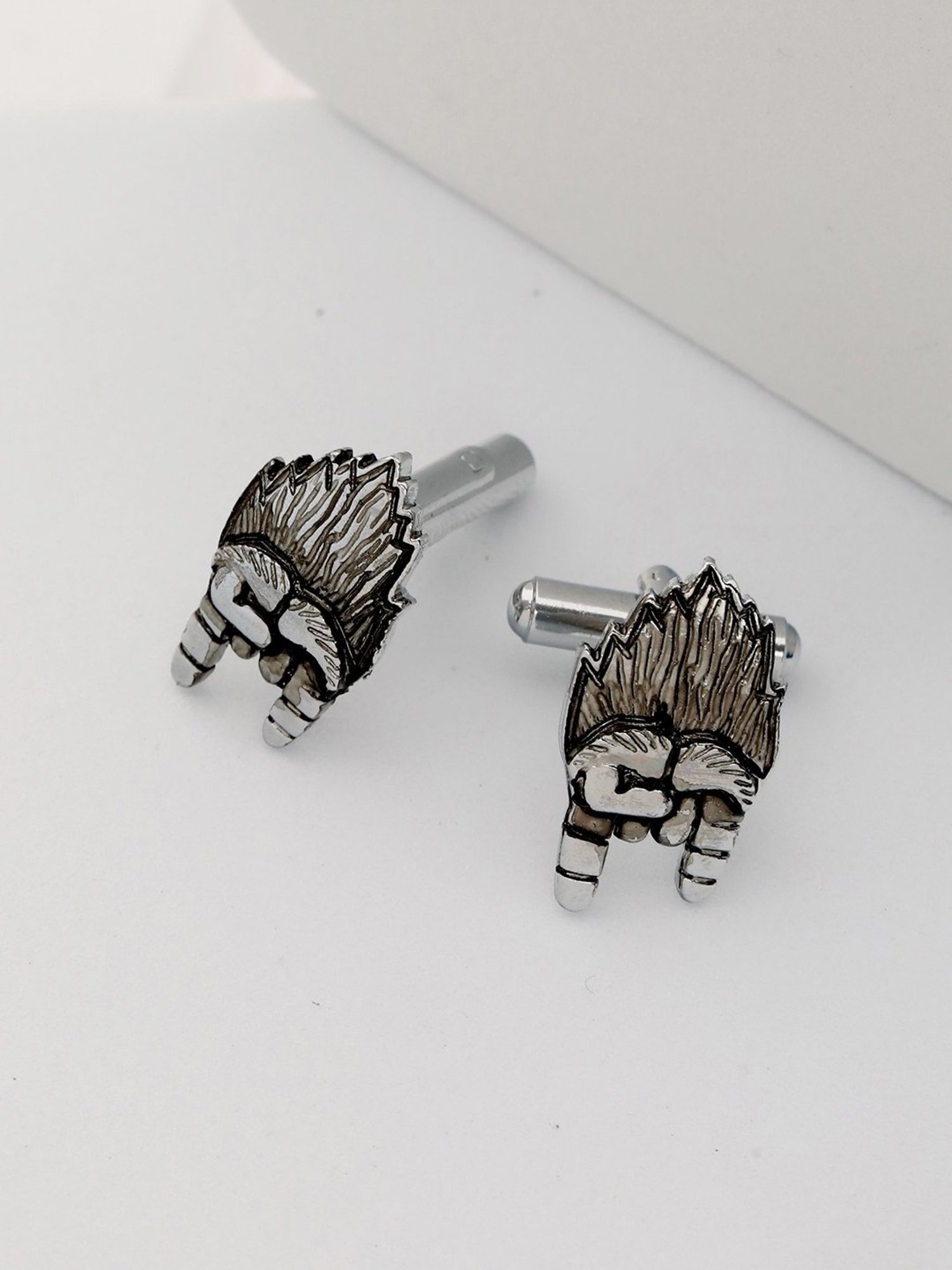 Bold by Priyaasi Halo Circle Golden Cufflinks for Men