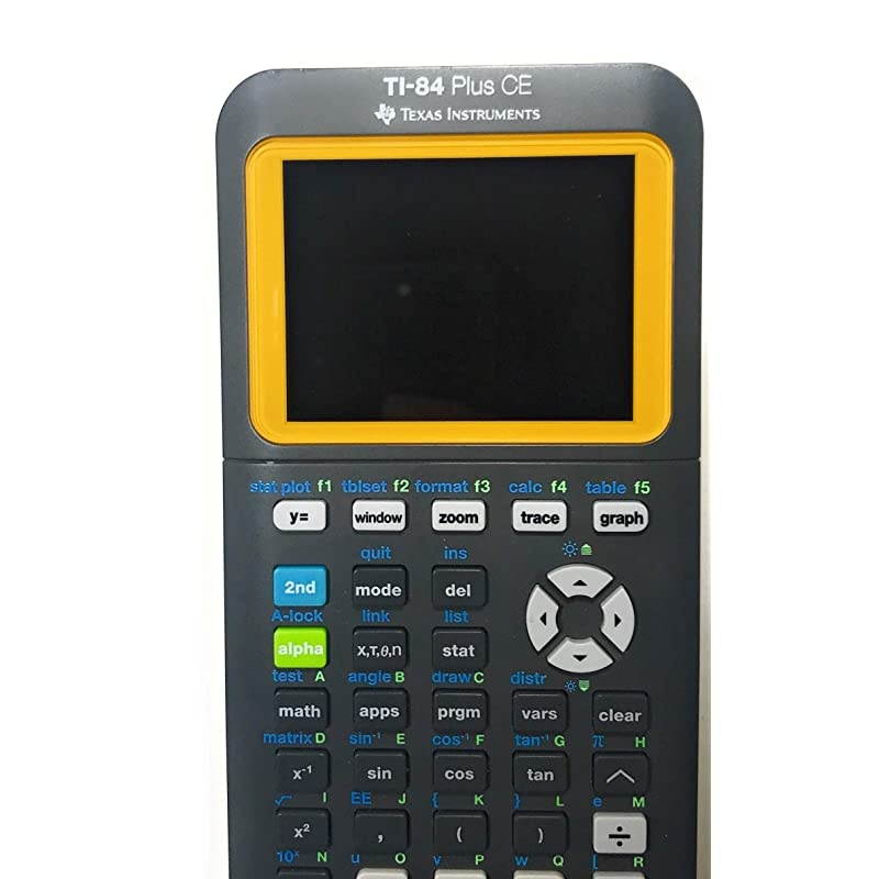 Pack Tempered Glass Screen Protector for Texas Instruments TI84 Plus Ce Graphing Calculator 9H Hardness 033 mm Thick Impact and Scratch Protection