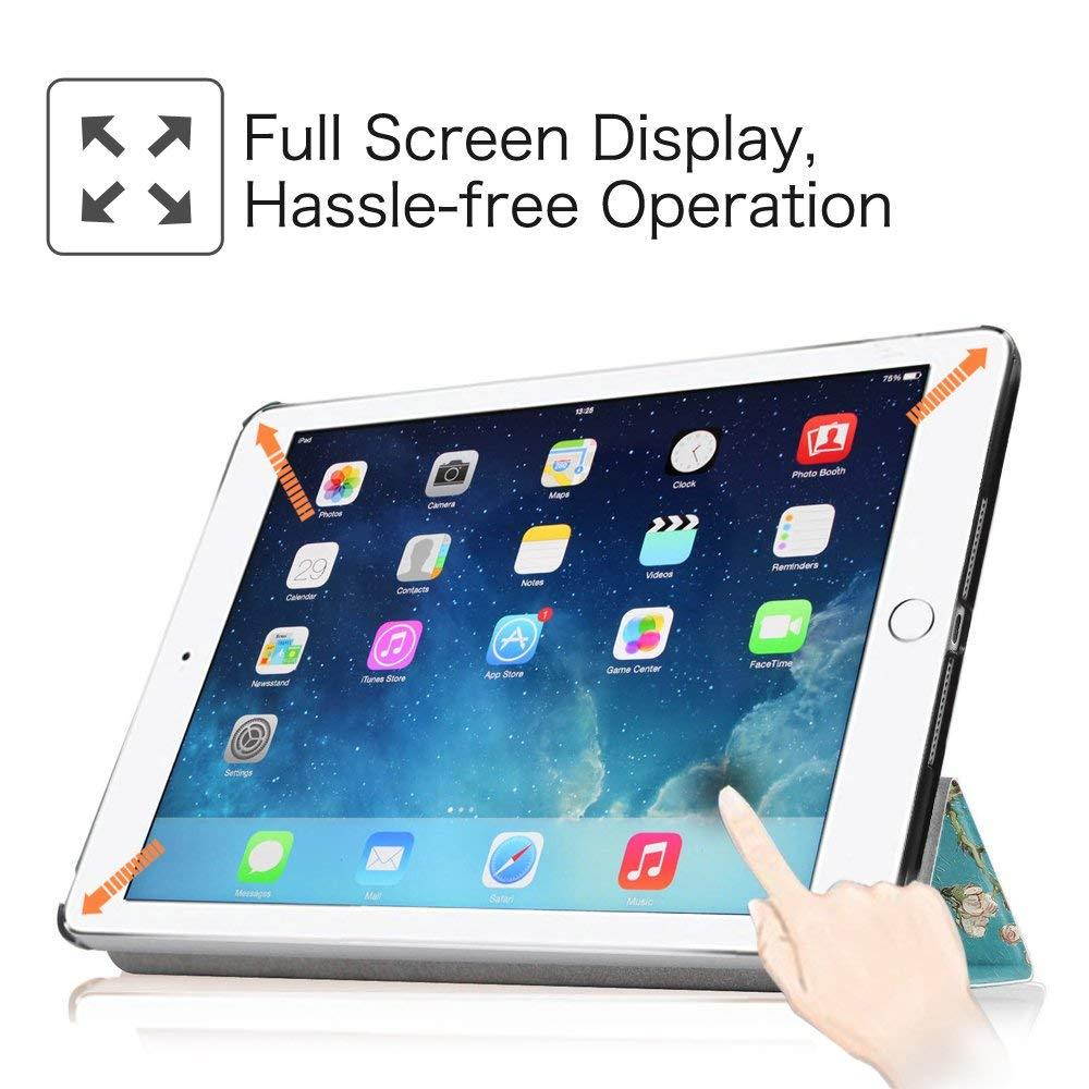Fintie iPad Air 2 Case - [SlimShell] Ultra Lightweight Stand Smart Protective Cover with Auto Sleep/Wake Feature for Apple iPad Air 2, Blossom