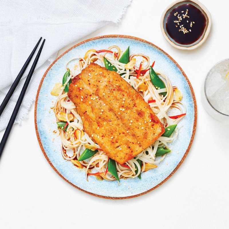 Sea Cuisine Pan Sear Teriyaki Sesame Salmon - Frozen - 9oz