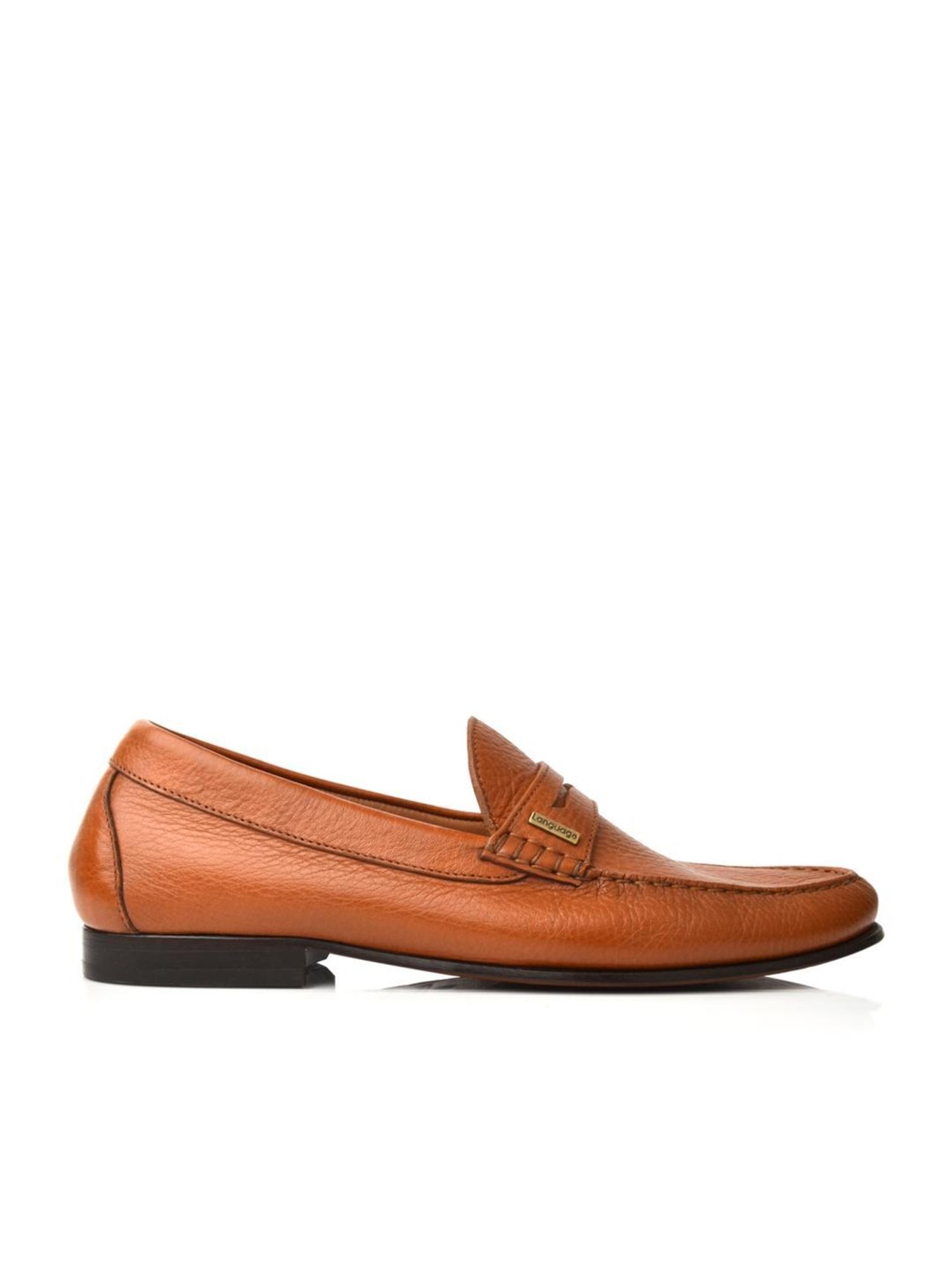 Language Shoes Men's Maximo Tan Loafers