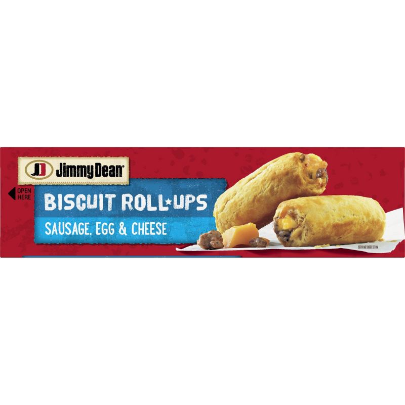 Jimmy Dean Sausage, Egg & Cheese Frozen Biscuit Roll-Up - 8ct