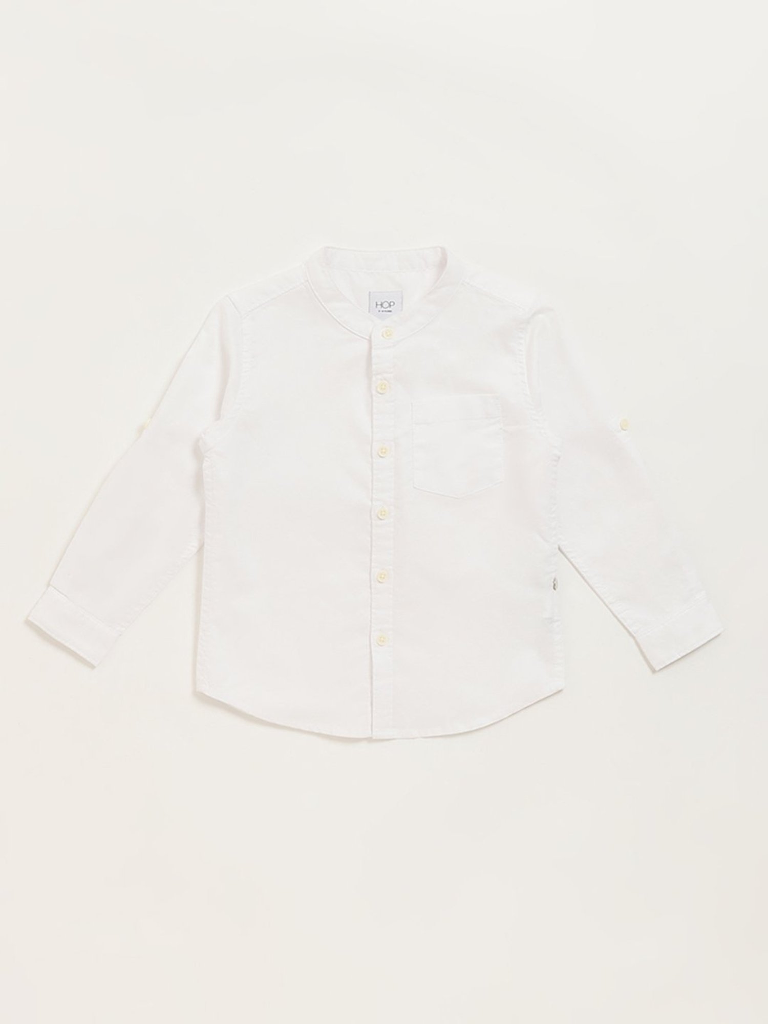 HOP Kids by Westside White Straight-Fit Shirt