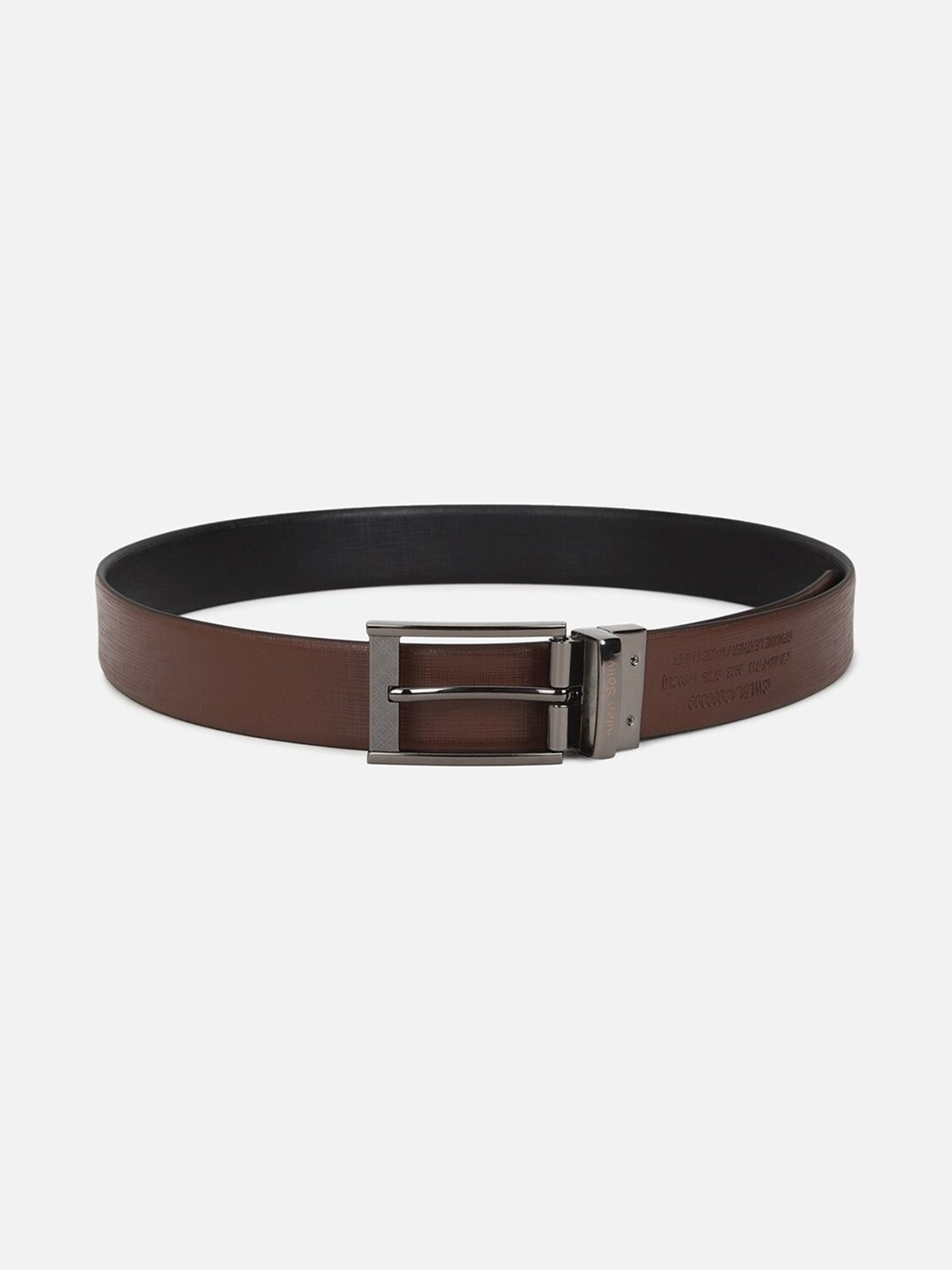 Fossil Griffin Brown Leather Casual Belt For Men