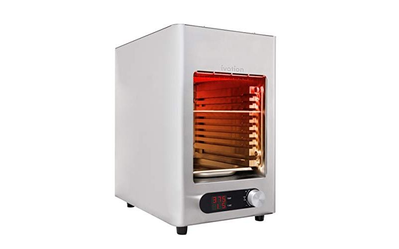 Ivation Electric Infrared Steak Grill  Indoor/Outdoor Broiler Oven with LED Display