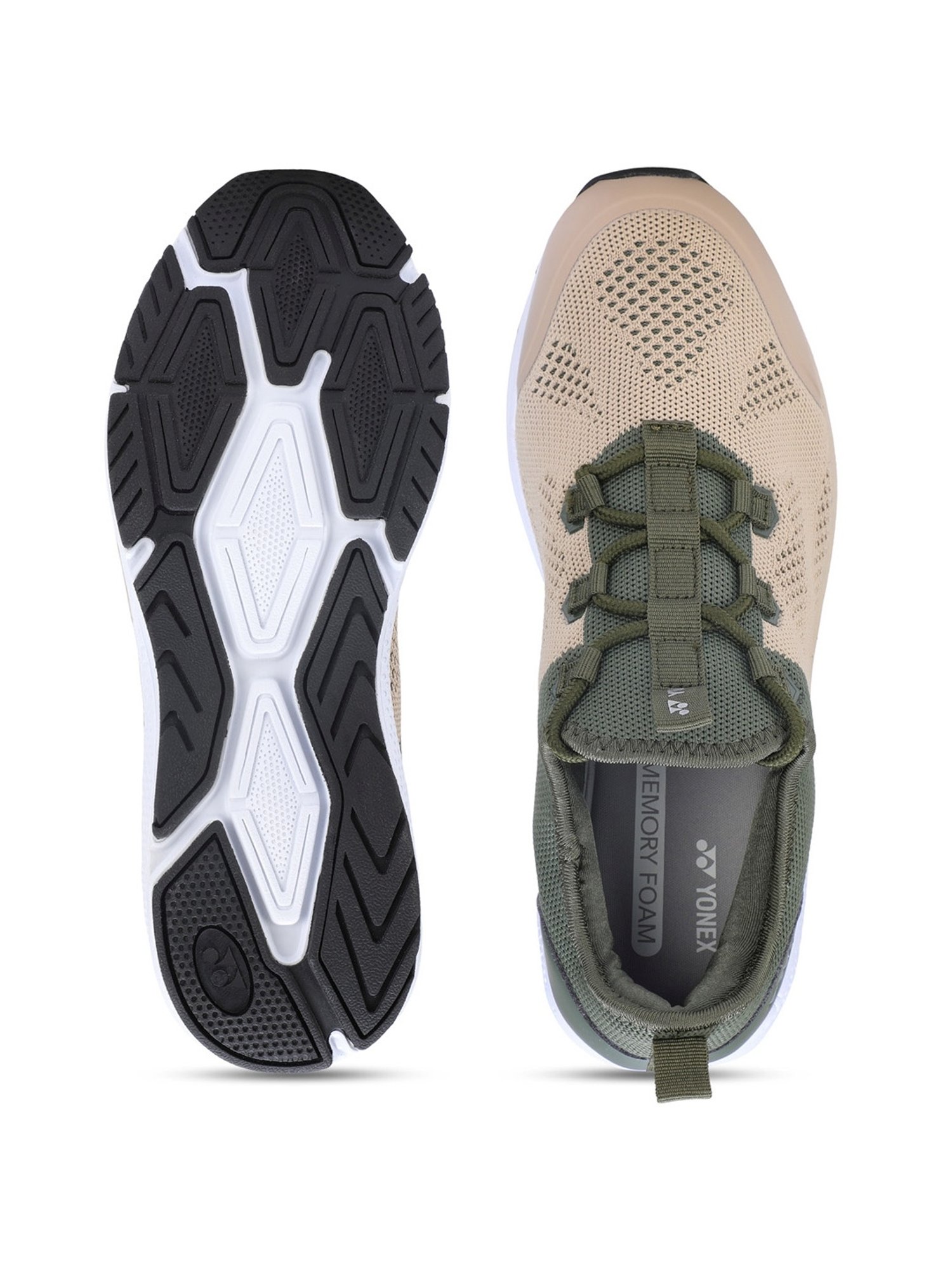 Yonex Men's Beige Running Shoes