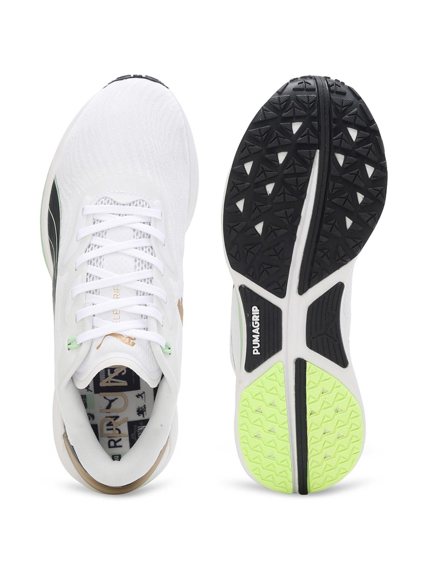 Puma Women's Electrify NITRO 2 Run 75 White Running Shoes