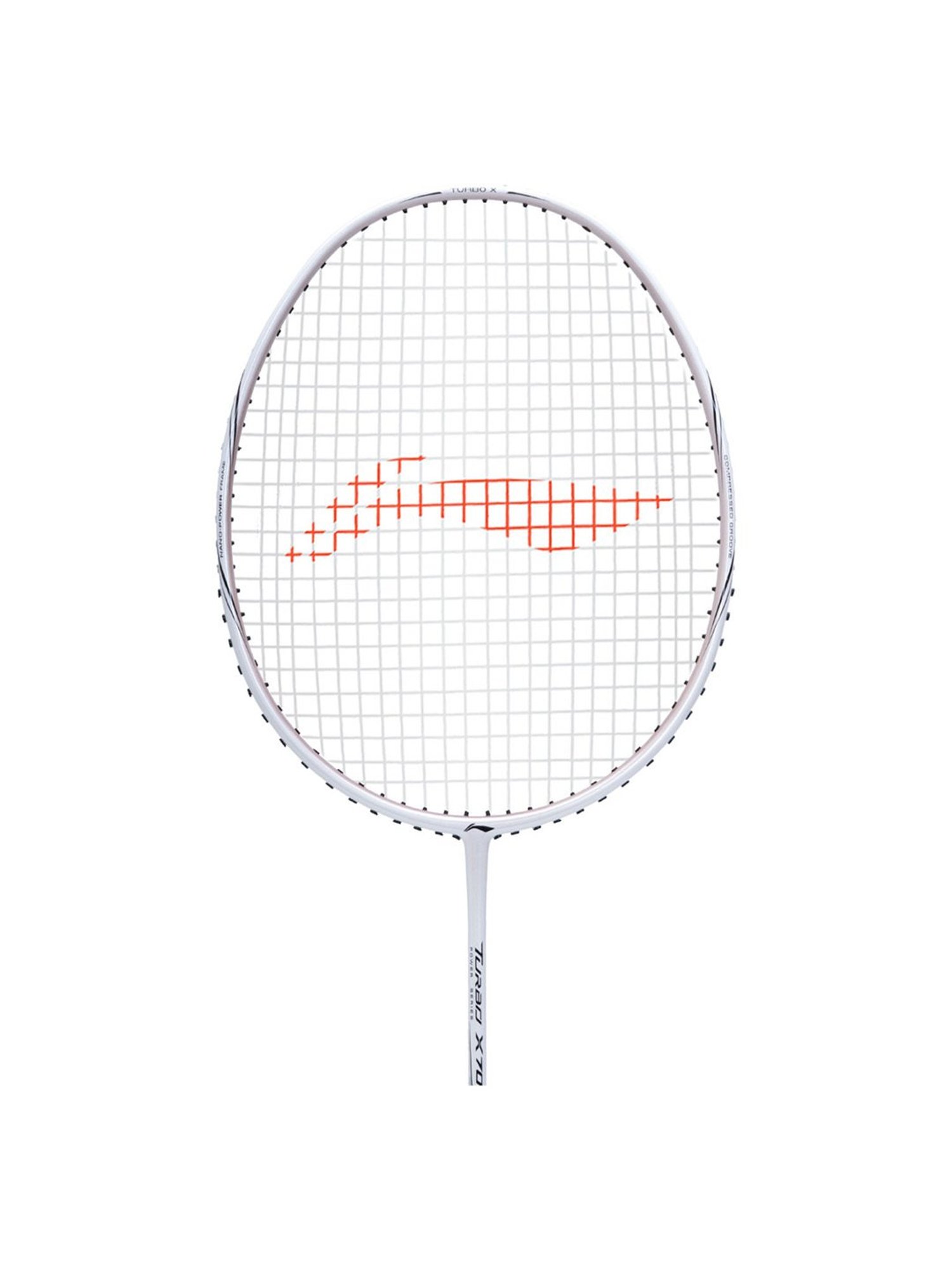 Li-Ning Turbo X 70 G5 Badminton Racket (White) Size - Medium