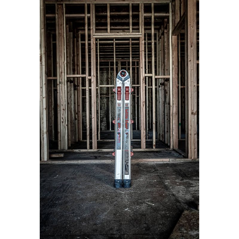 Little Giant Ladder Systems Model 13 300lb ANSI Type IA rated Aluminum Ladder Gray