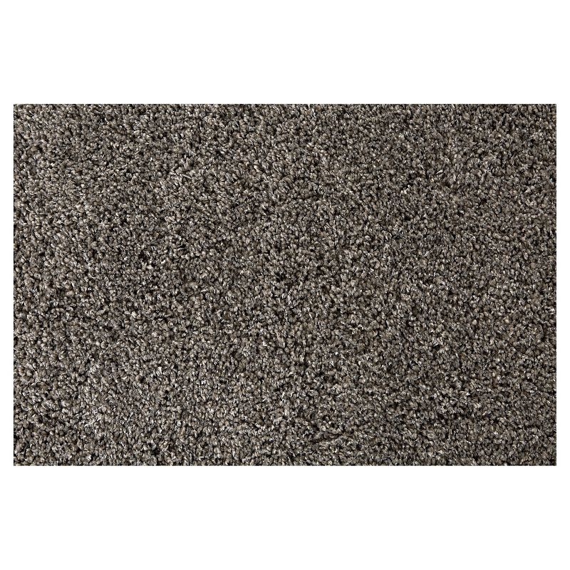 5'x7' Rectangle Braided Solid Jute Area Rug Brown - Okuna Outpost