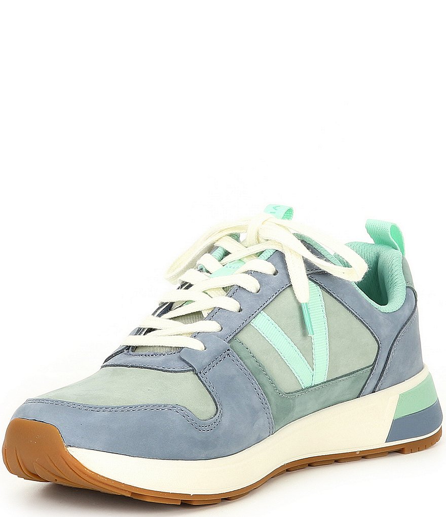 Vionic Rechelle Leather Lace-Up Sneakers