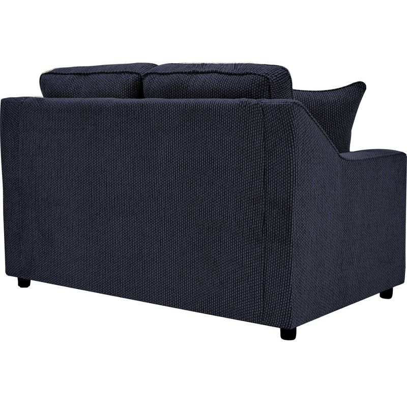 Clark Loveseat Dark Blue - True Seating