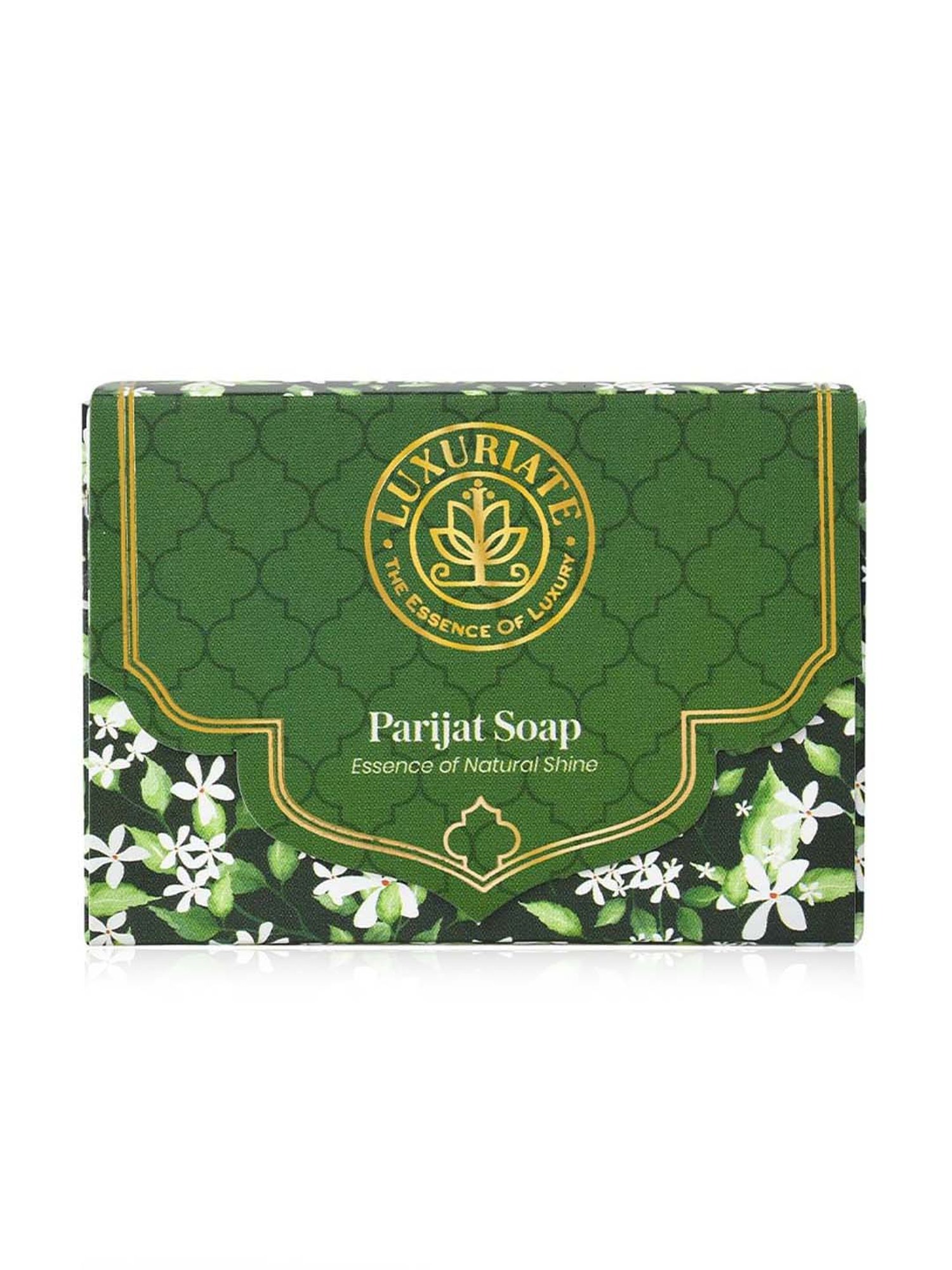 Luxuriate Parijat Essence of Natural Shine Soap Bar - 125 gm