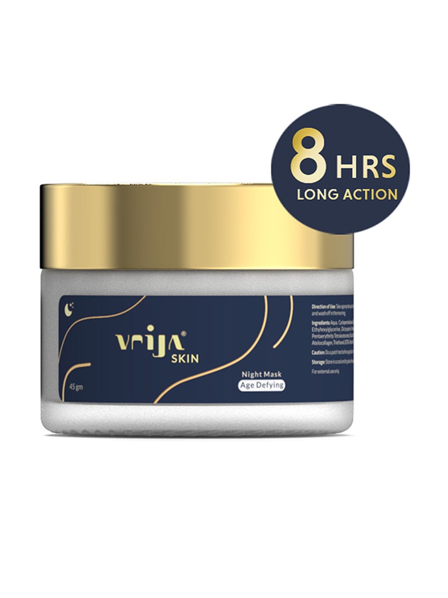 Vrija Age Defying Night Mask for Men & Women - 45 gm