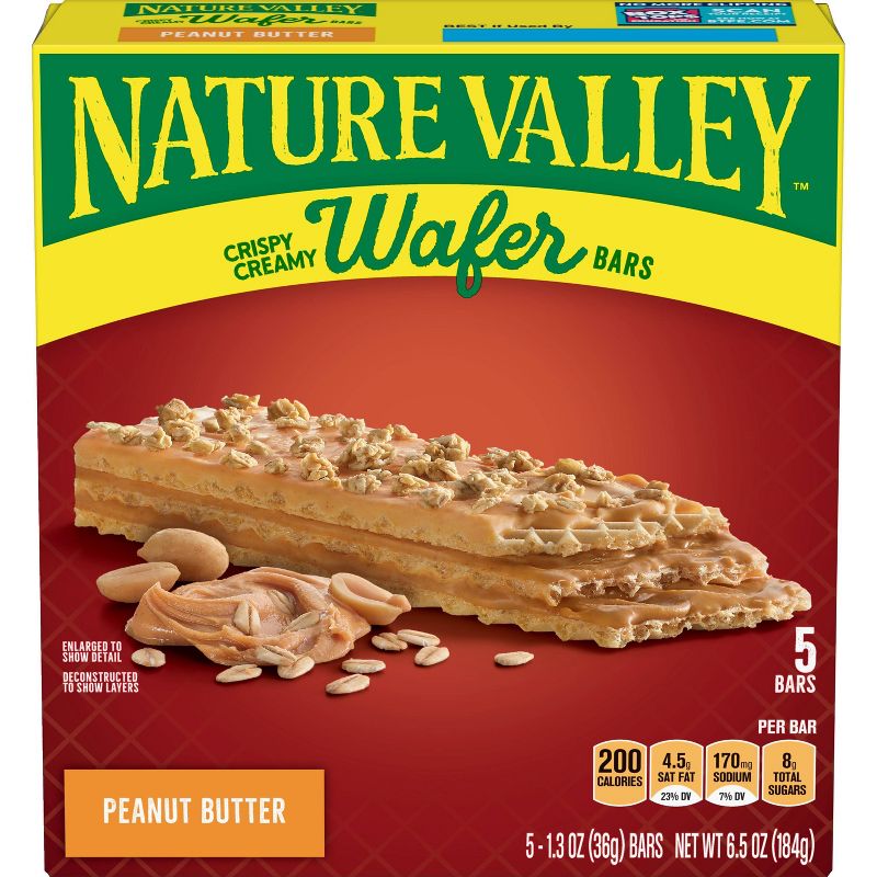 CLIF Nut Butter Bar - Chocolate Peanut Butter Energy Bars - 8.8oz/ 5ct