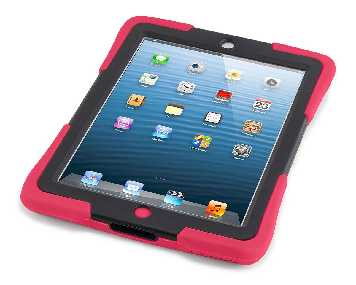 Caseiopeia Keepsafe Kick Rugged Heavy Duty iPad 2/3/4 Case with Kickstand and Screen Protector Designed for Kids and Schools
