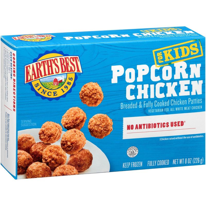 Earth's Best Frozen Popcorn Chicken - 8oz