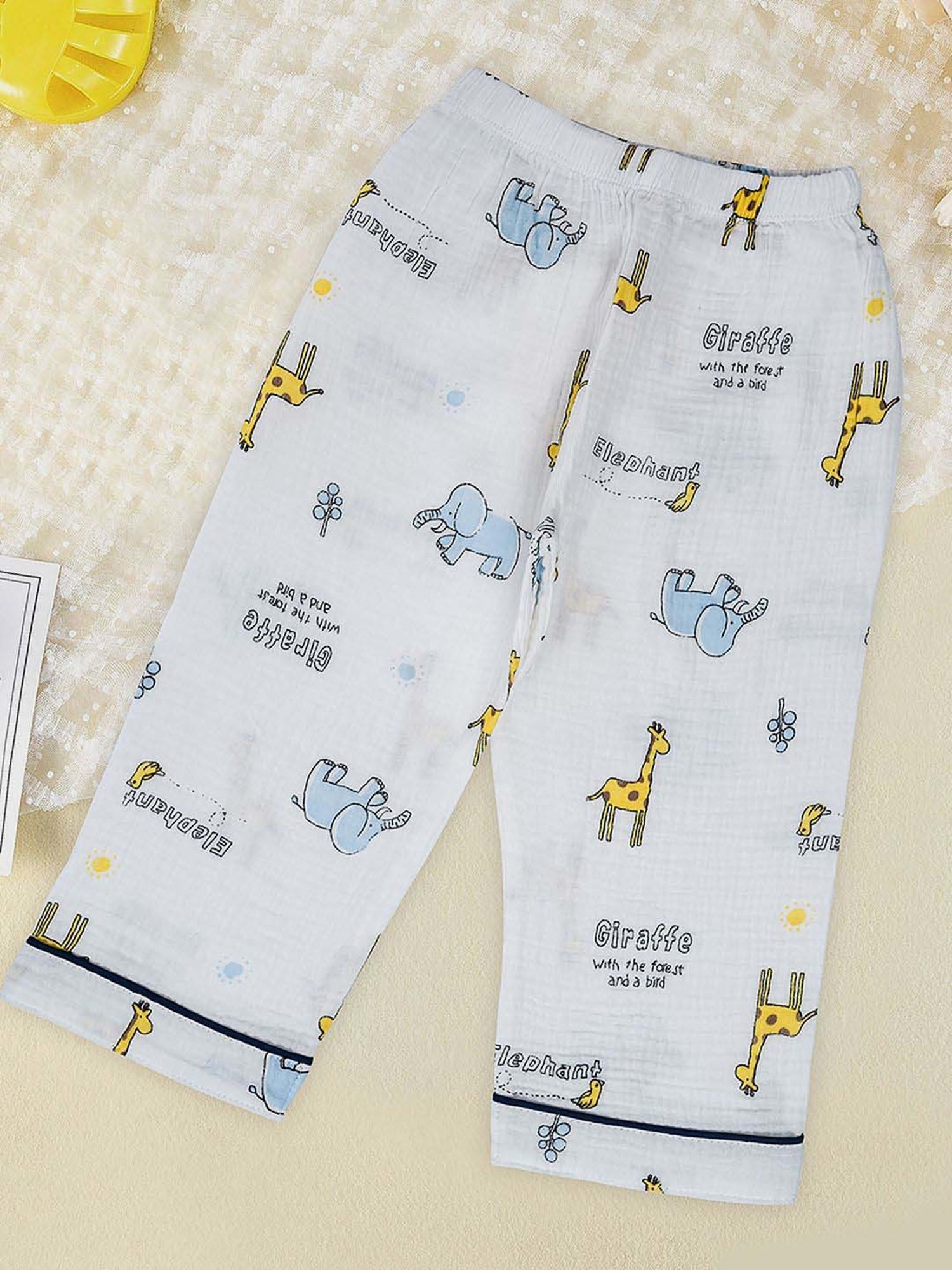 Nite Flite Boys Navy & Grey Born to Play Cricket Pyjama Set