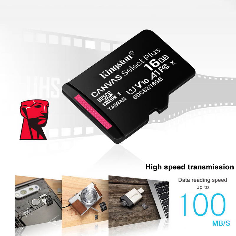 Original Kingston Micro SD Card 16GB 32BG 64GB 128GB 256GB Memory Card For Smart Mobile phone