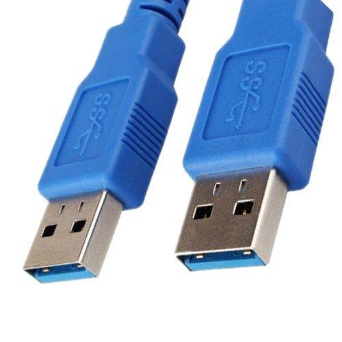 1.5m USB 3.0 Type A Male to Type A Male Extension Cable for Data