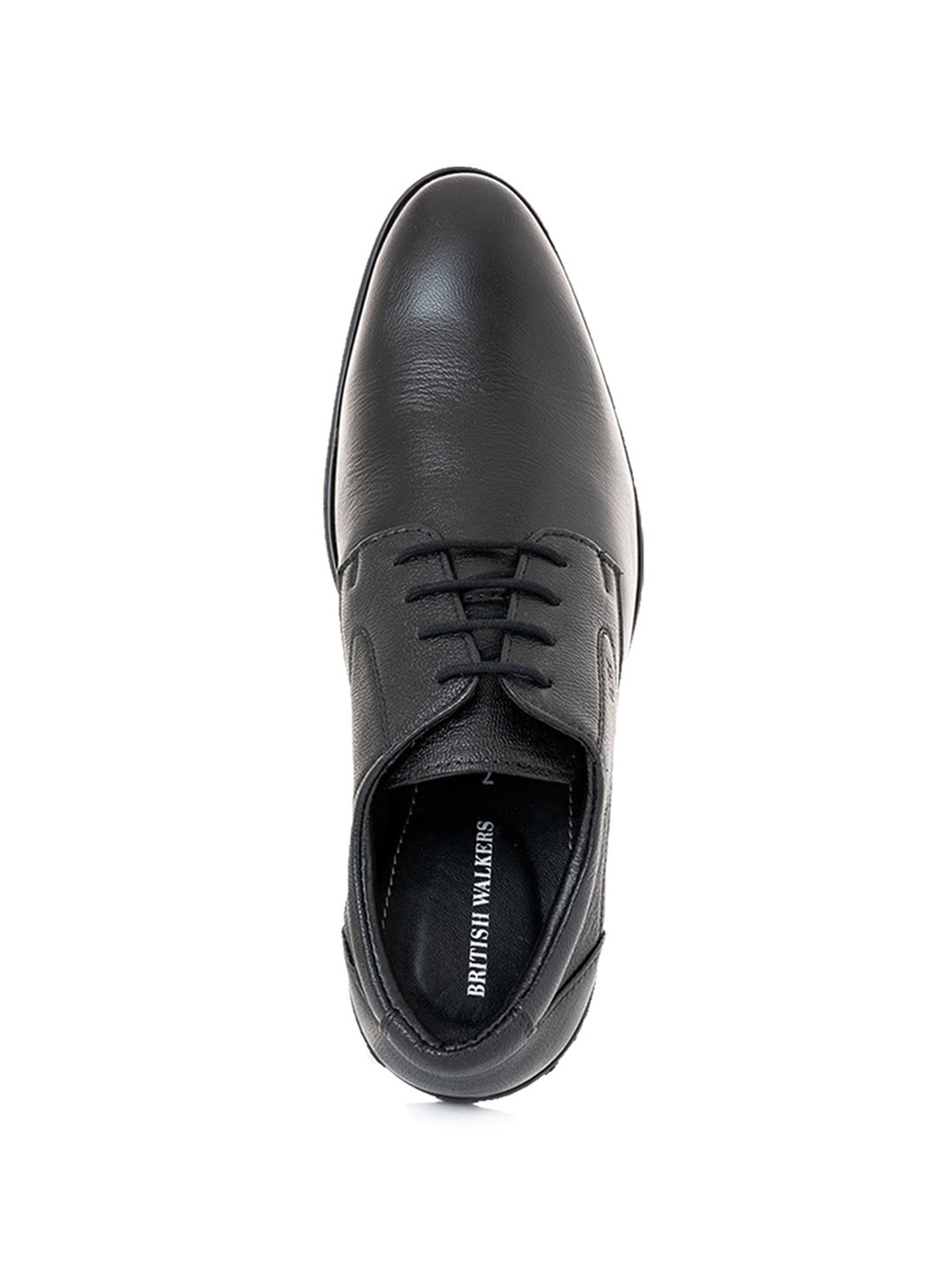 Khadim Men's Black Derby Shoes