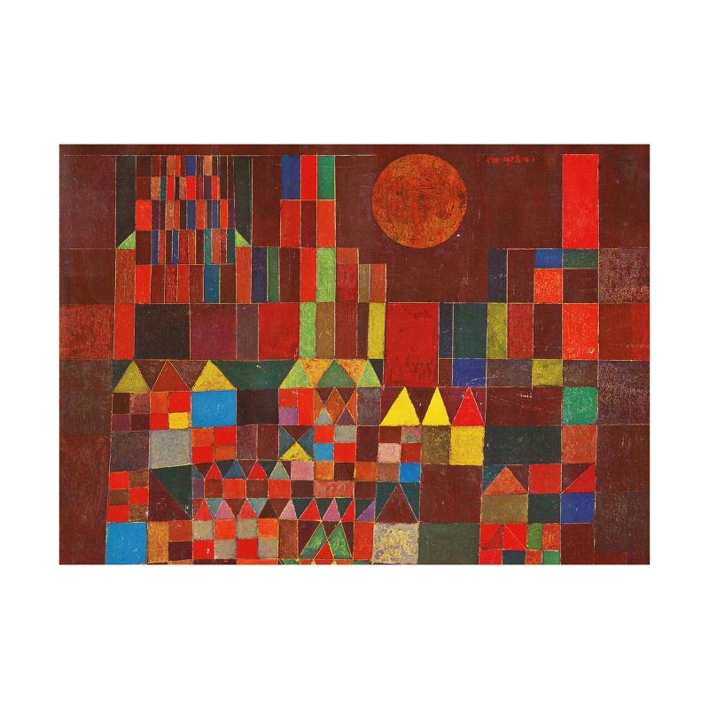 Piatnik Paul Klee: Castle and Sun Jigsaw Puzzle - 1000pc