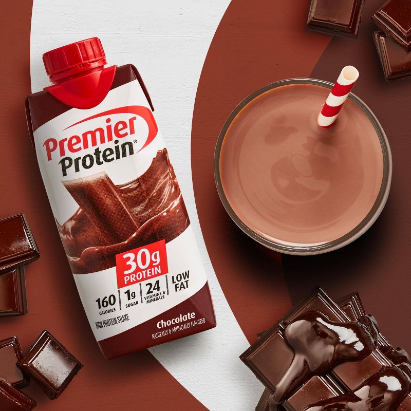 Vega Vegan Protein Shake - Chocolate - 12pk/11 fl oz Bottles