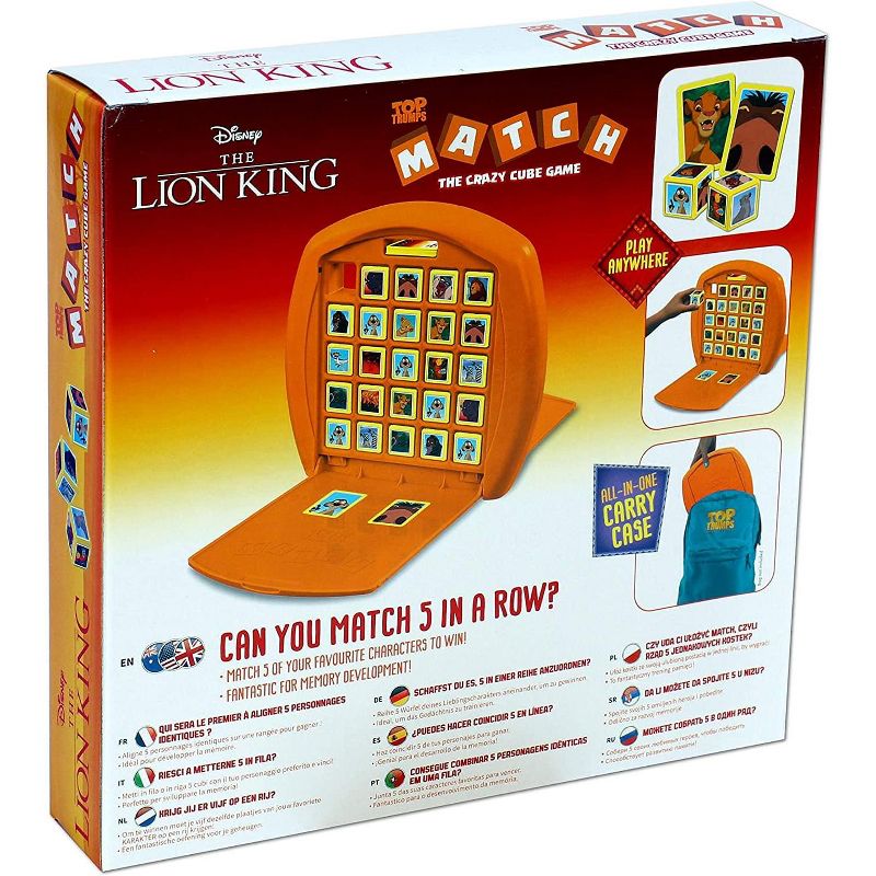 Top Trumps The Lion King Top Trumps Match | The Crazy Cube Game