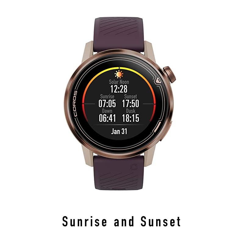 APEX Premium Multisport GPS Watch with Heart Rate Monitor 25h Full GPS Battery Sapphire Glass Barometer ANT+ amp BLE Connections Strava amp Training Peaks Gold|42mm